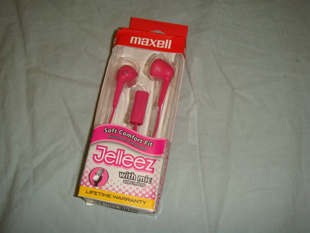 maxell jelleez with mic